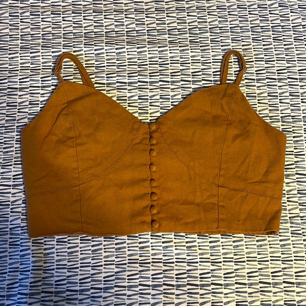 Shinestar crop top size large.